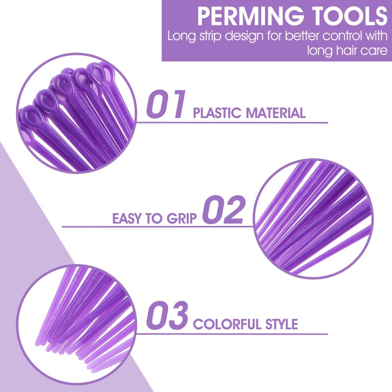 Molain 90 Pcs Brush Roller Pick Plastic Hair Roller Pins Brush Hair Rollers Pins Hair Curler Roller Pin for Hair Curling Styling Accessories Hair Roller Locking Tools - Image 3
